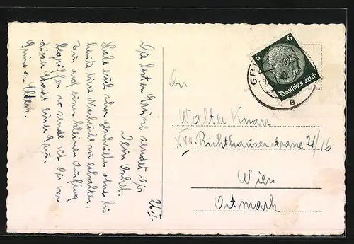 AK Gütersloh, Blick zum Rathaus