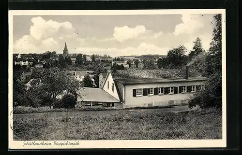 AK Ruppichteroth, Ansicht aus der Vogelschau, Schullandheim