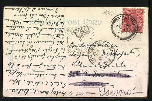 AK Malvern, Teilansicht vom Ort