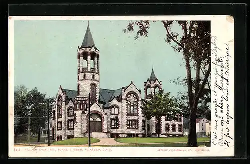 AK Winsted, CT, Second Congretional, Church