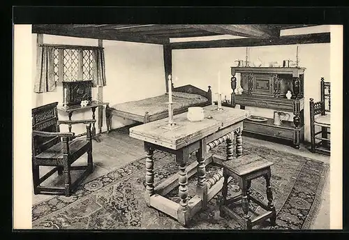 AK Winterthur, DE, Henry Francis du pont Museum, Bedroom from Thomas Hart House