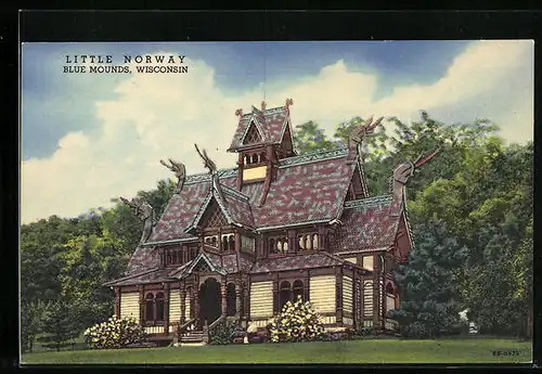 AK Blue Mounds, WI, Little Norway