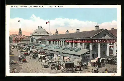 AK Boston, MA, Quincy Market and Faneuil Hall