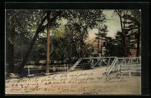 AK River Edge, NJ, Hackensack River Bridge