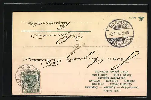 AK Zwerge verbreiten Extrablatt, Prosit Neujahr