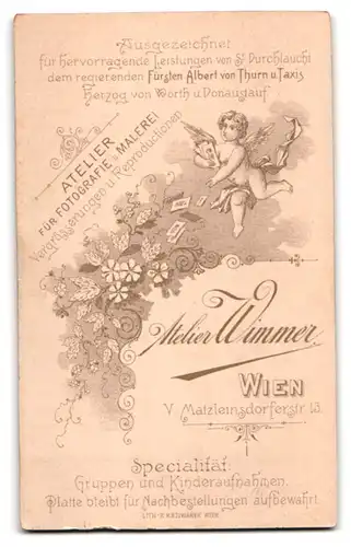 Fotografie Atelier Wimmer, Wien, Matzleinsdorferstr. 13, Eleganter Herr mit Zwicker