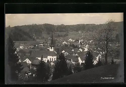 AK Turbenthal, Gesamtansicht von oben