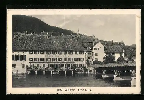 AK Stein a. Rh., Hotel Rheinfels