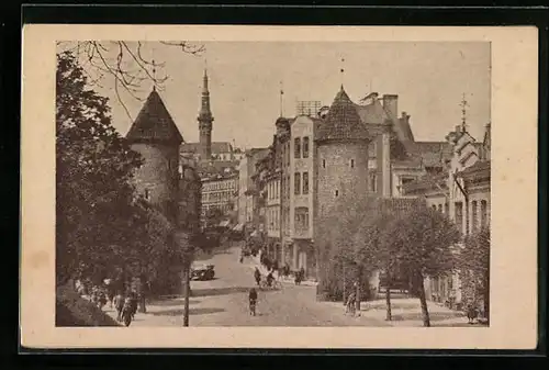 AK Hapsal, Das Tor in den Schlossruinen