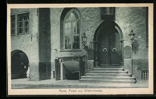 AK Reval, Portal des Gildenhauses