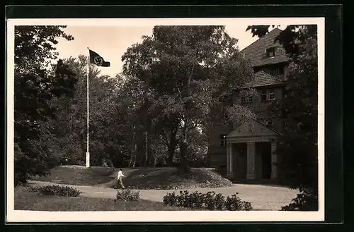 AK Gross Köris /Mark, Schulungsstätte des Zentralinstituts für Erziehung und Unterricht, mit 