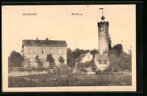 AK Heilbronn, Restaurant Wartberg und Aussichtsturm