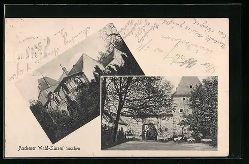 AK Aachen, Aachener Wald - Gasthaus Linzenhäuschen