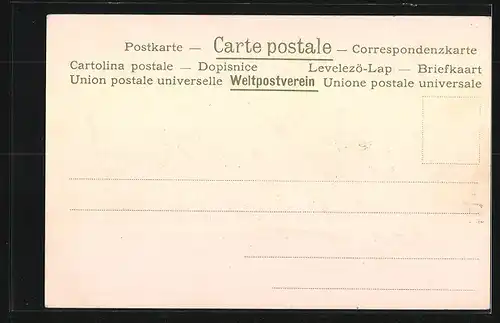 Passepartout-AK München, Königsplatz mit Propyläen und Glyptothek