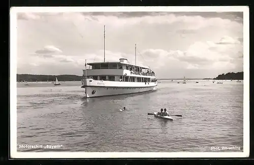 AK Motorschiff Bayern, Starnberger See