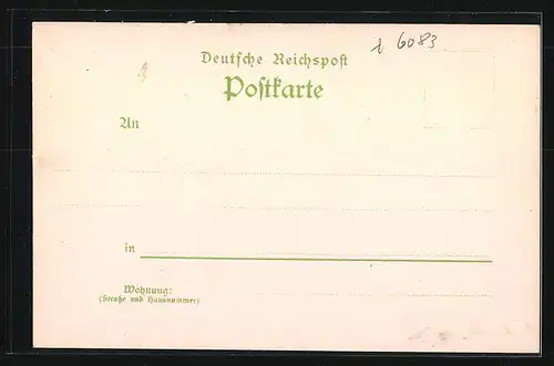 Lithographie Inselsberg, Gesamtansicht, Gothaisches Hotel, Thorstein