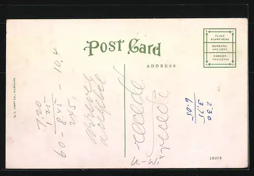 AK Waukesha, WI, Main Street, looking West