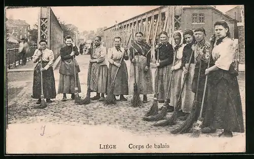 AK Liége, Corps de balais