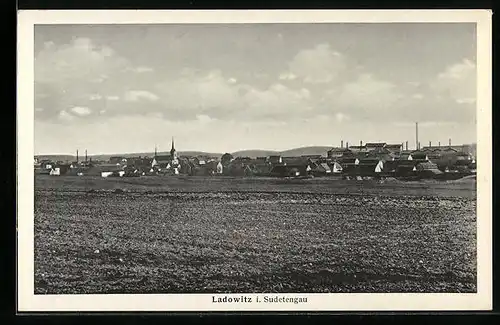 AK Ladowitz, Panorama der Stadt