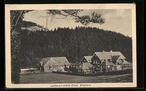 AK Daun /Eiffel, Eifelheim mit Umgebung