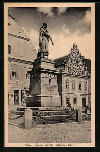 AK Tábor, Zizkuv pomnik, Ctiboruv dum