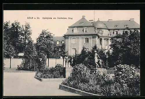 AK Köln-Neustadt, Spielplatz am Deutschen Ring