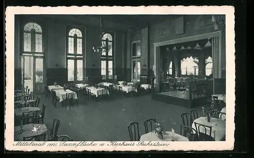 AK Essen-Bredeney, Kurhaus Ruhrstein, Mittelsaal m. Tanzfläche