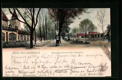 AK Berlin-Grunewald, Restaurant Hundekehle