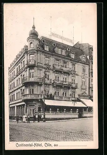 AK Köln, Continental-Hotel