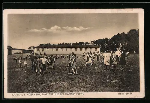 AK Hammelburg, Karitas Kinderheim Marienruhe, Beim Spiel
