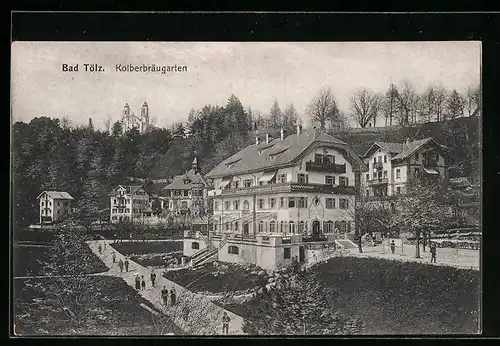 AK Bad Tölz, Hotel Gasthof Kolberbräugarten