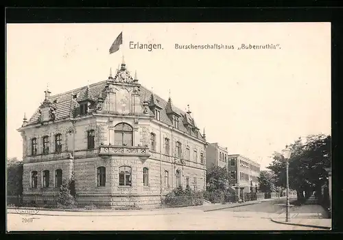AK Erlangen, Burschenschaftshaus Bubenruthia