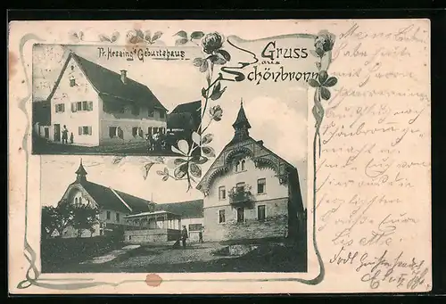 AK Schönbronn, Fr. Hessing`s Geburtshaus