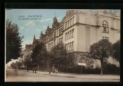 AK Mainz, Ansicht Postamt