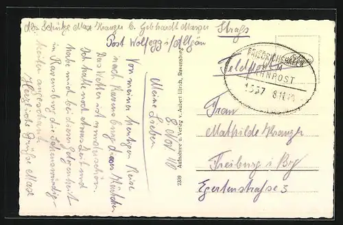 AK Ravensburg /Württ., Blick auf Ort mit 2 Kindern