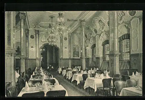 AK Berlin, Weinstuben Kempinski, Berliner Saal