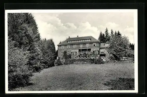 AK Krummenerl i. W., Kindererholungsheim Listerhof