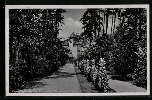 AK Vogelsang b. Gommern, Blick auf Gebäude