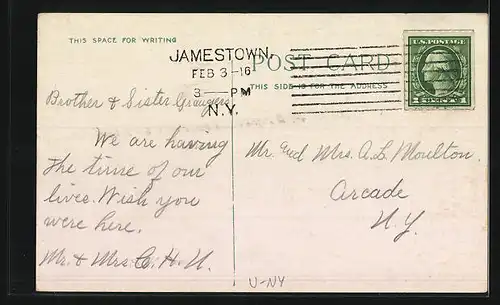 AK Jamestown, NY, O. E. Jones General Hospital