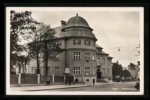 AK Asch, Blick auf Schützenhaus