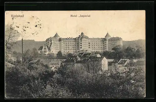 AK Karlsbad, Hotel Imperial