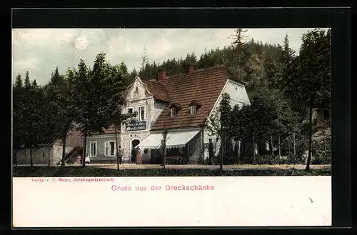 AK Breitenbach, Gasthaus Dreckschänke