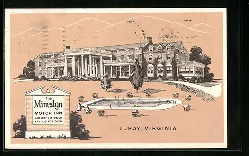 AK Luray, VA, The Mimslyn Motor Inn