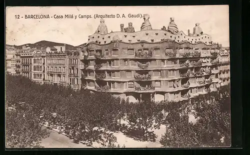 AK Barcelona, Casa Milá y Camps