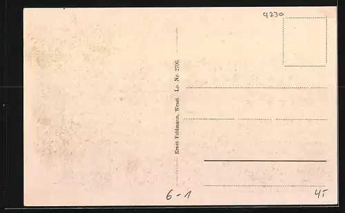 AK Wesel, Letzter Gang der 11 Schillschen Offiziere 1809