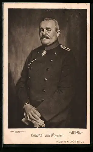 AK General von Woyrsch in Uniform