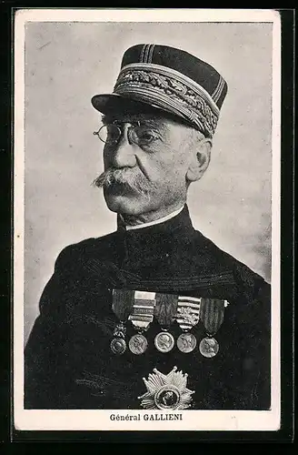 AK General Gallieni in Uniform, Heerführer