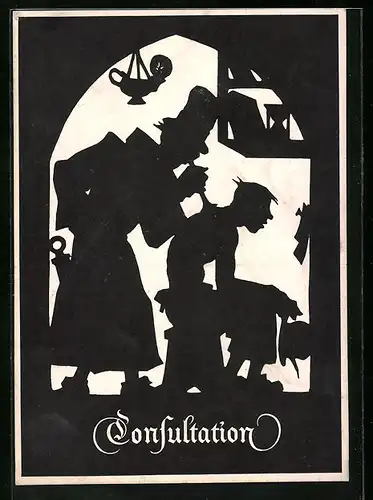 AK Reklame für Recresal gegen Ermüdung und Schwäche, Consultation