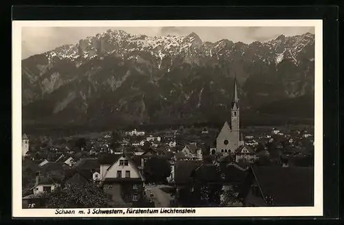 AK Schaan, Totalansicht mit 3 Schwestern