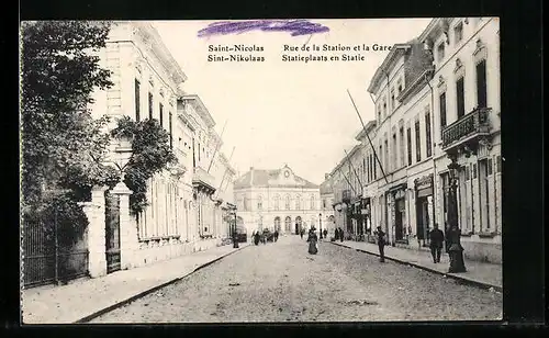 AK Sint-Nikolaas, Statieplaats en Statie